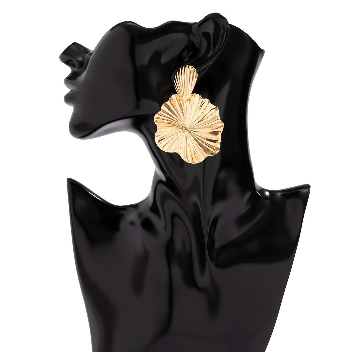 Trendy lotus earrings for modern women
