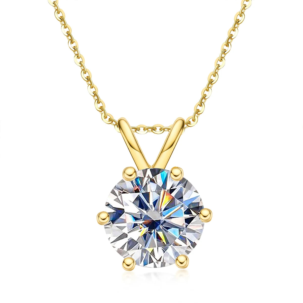 Jamy 1ct 3ct 5ct Color Moissanite Diamond Top Quality 18K - Sunymox Jewelry