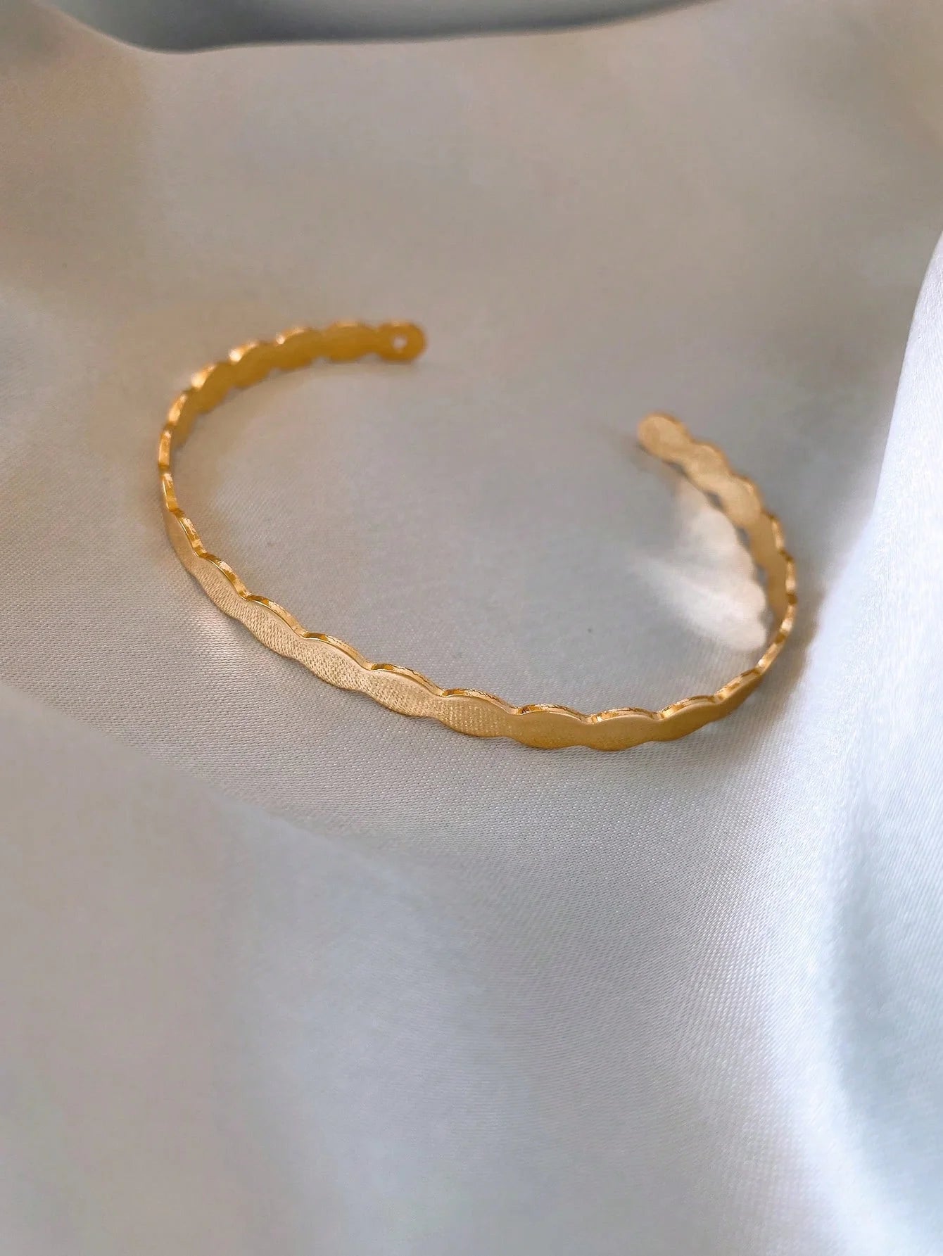 Sunymox Jewelry gold bamboo bangle gift option