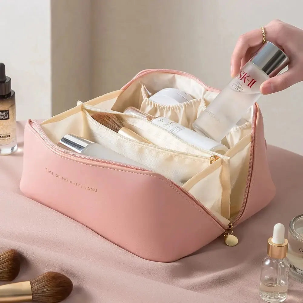 Makeup Organizer Female Toiletry Kit Bag MakeUp Case Storage - Sunymox Jewelry