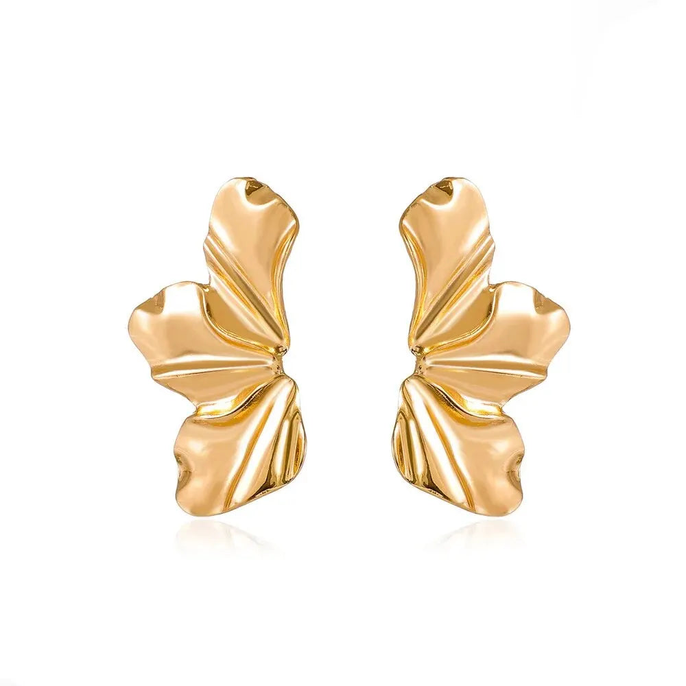 Lightweight zinc alloy fashion earrings
