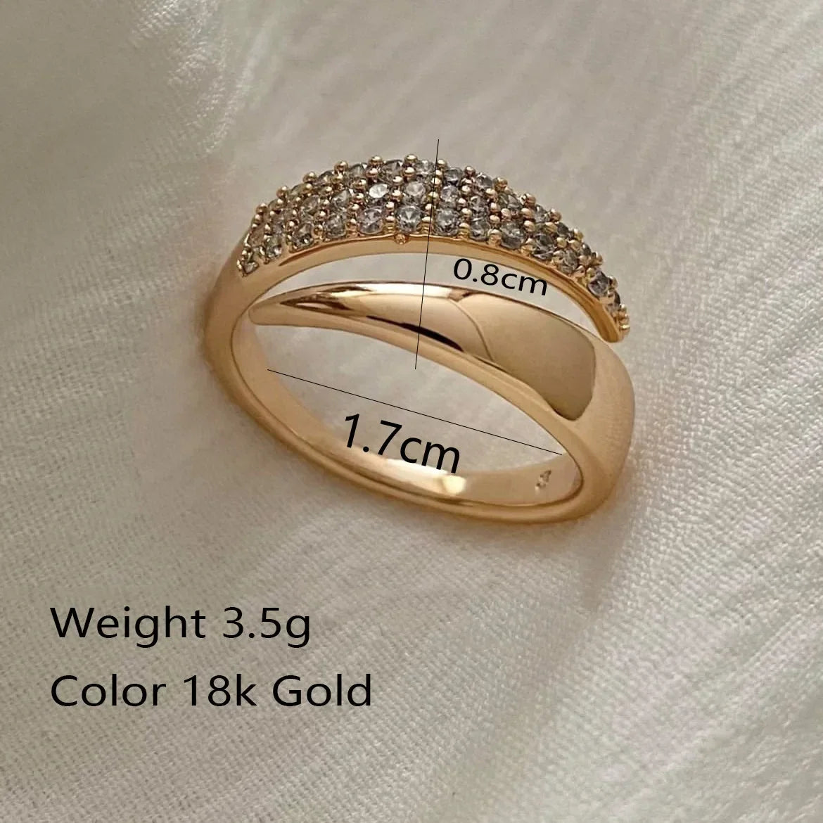 RAJA RING New Stainless Steel 18 K Gold Plated Sun Rings for Women Natural Stone Inlaid in Hollow Metal Texture Ring Trendy Jewelry - Sunymox Jewelry
