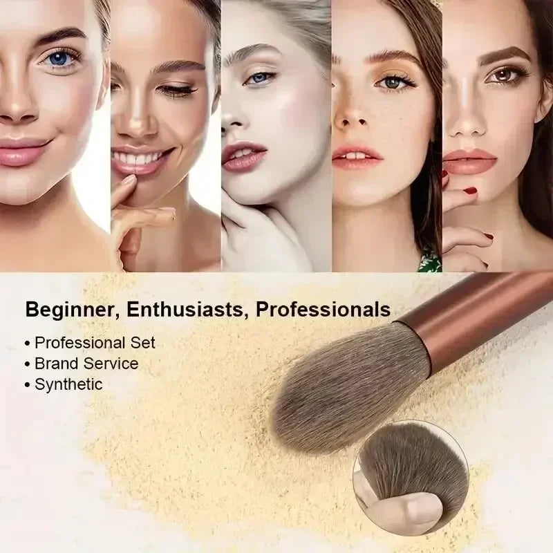 Plastic handle makeup brush grip