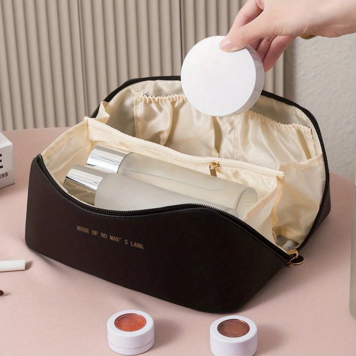Makeup Organizer Female Toiletry Kit Bag MakeUp Case Storage - Sunymox Jewelry