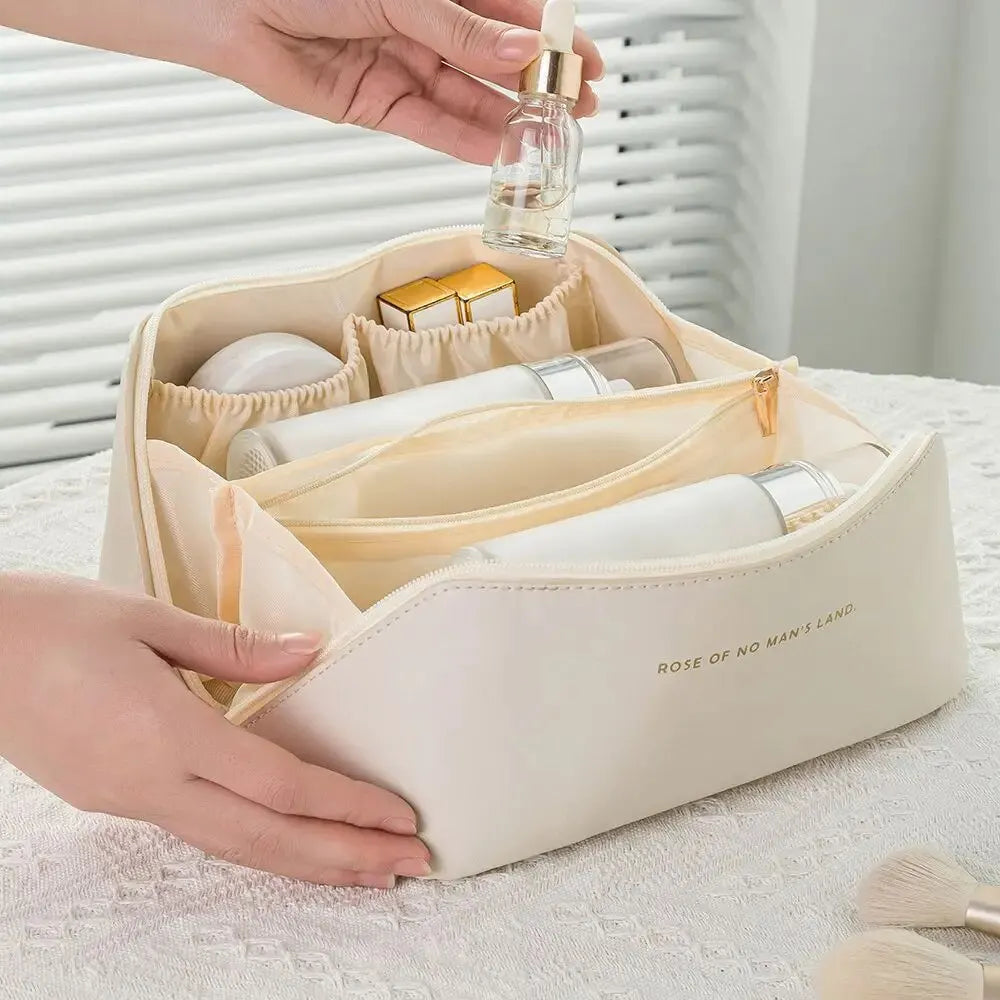Makeup Organizer Female Toiletry Kit Bag MakeUp Case Storage - Sunymox Jewelry